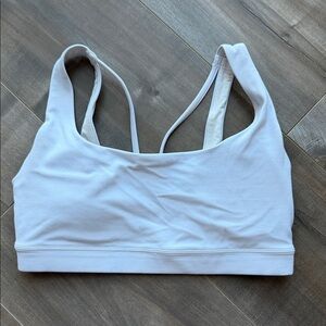 Athleta Women's White Sports Bra